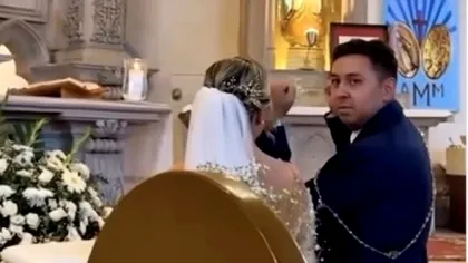 Il video era di fronte all'altare con la futura personaggio, ma era interessato a ...