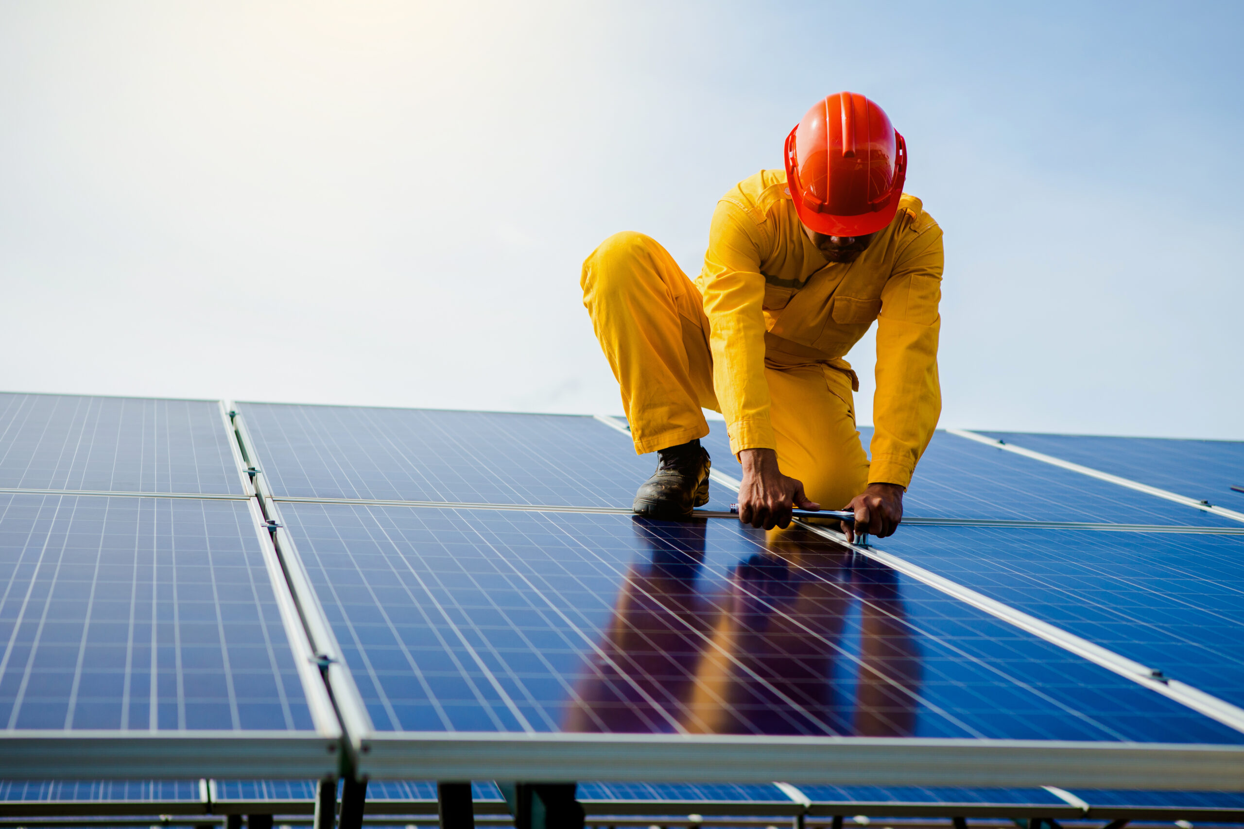 Shutterstock del pannello solare a energia solare.